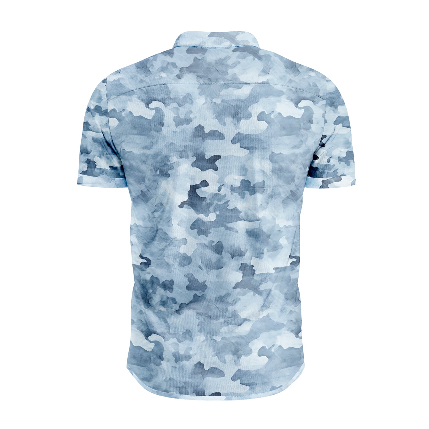 Cloud Camo Button Down